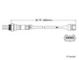 Walker Products Oxygen Sensor 250-23018 for 1987-1992 Volkswagen 1.8L (Golf, Jetta)
