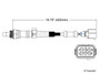 Walker Products Oxygen Sensor 250-25001 for 2003-2008 Acura/Honda/Saturn 3.5L 3.2L (MDX, RL, TL, Accord)