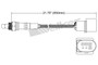 Walker Products Oxygen Sensor 250-25012 for 2004-2009 Hyundai/Kia 2.0L (Elantra, Spectra, Spectra5)
