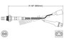Walker Products Oxygen Sensor 250-23102 for 1990-1995 Audi/Hyundai 2.2L 3.6L (S4, S6, V8 Quattro, Scoupe)