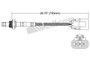 Walker Products Oxygen Sensor 250-23104 for 1995-1999 INFINITI/Nissan 3.0L (I30, J30, Maxima)
