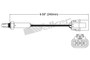 Walker Products Oxygen Sensor 250-23502 for 1986-1996 Nissan 1.6L 2.4L (200SX, 240SX, 300ZX, Maxima)