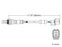 Walker Products Oxygen Sensor 250-24011 for 1990-2001 Acura/Honda/Isuzu 2.2L 2.3L (CL, Integra, Vigor, Accord)
