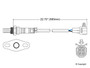 Walker Products Oxygen Sensor 250-24055 for 1988-1991 Toyota 2.4L 2.2L (Pickup, Van)
