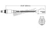 Walker Products Oxygen Sensor 250-54042 for 2007-2022 Jaguar/Volvo 5.0L 2.4L (XF, XFR, XJ, XK)