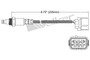 Walker Products Oxygen Sensor 250-54070 for 2007-2008 Suzuki 2.7L (Grand Vitara)