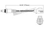 Walker Products Oxygen Sensor 250-54077 - 4-Wire Wide-Band