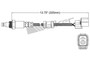 Walker Products Oxygen Sensor 250-54083 for 2011 Honda 2.4L (Element)