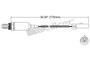 Walker Products Oxygen Sensor 250-21007 for 1985-1993 Dodge/Eagle/Hyundai 2.0L 1.6L (Colt, Summit, Excel, Scoupe)
