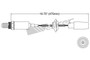 Walker Products Oxygen Sensor 250-21023 for 1980-1983 Porsche 3.0L 2.0L (911, 924, 928)