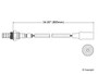 Walker Products Oxygen Sensor 250-21036 for 1983-1985 Porsche 2.5L (944)