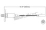 Walker Products Oxygen Sensor 250-21060 for 1983-1989 Chrysler/Dodge/Mitsubishi 2.6L (Conquest, Starion)