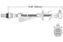 Walker Products Oxygen Sensor 250-22069 for 1990-1991 Lexus/Toyota 2.5L (ES250, Camry)