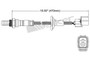 Walker Products Oxygen Sensor 250-24402 for 1996-1997 Honda 1.6L (Civic del Sol)
