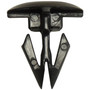 Crown Automotive 68033045AA Fender Flare Clip 2-Pack - Fits 2007-2018 Jeep JK Wrangler, Left or Right