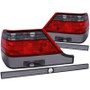 Anzo Taillights for 1995-1999 Mercedes Benz S Class W140 Red/Smoke