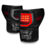 Anzo Full LED Tail Lights for 07-11 Toyota Tundra Black Housing Smoke Lens G2 (w/C Light Bars)