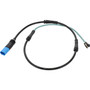 Holstein Disc Brake Pad Wear Sensor 2BWS0510 for 2017-2025 BMW 2.0L 3.0L (230i, 230i xDrive, 330e, 330e xDrive)
