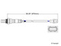 Walker Products Oxygen Sensor 250-24428 for 2000-2004 Volvo 1.9L (S40, V40)