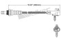 Walker Products Oxygen Sensor 250-24654 for 2004-2005 Buick/Chevrolet/GMC 4.2L 3.5L (Rainier, Colorado, Trailblazer, Trailblazer EXT)