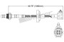 Walker Products Oxygen Sensor 250-24425 for 1998-2009 Nissan 2.4L (Frontier, Pickup, Xterra)