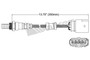 Walker Products Oxygen Sensor 250-24263 for 2001-2004 Audi/Volkswagen 1.8L 3.2L (TT Quattro, R32)
