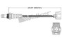 Walker Products Oxygen Sensor 250-24252 for 2003-2005 Dodge 4.7L (Dakota, Durango)