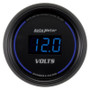 Autometer 52.4mm Black Voltmeter in Cobalt