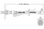 Walker Products Oxygen Sensor 250-24279 for 1989-1992 Toyota 3.0L (Supra)