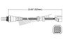Walker Products Oxygen Sensor 250-24799 for 2007-2009 Honda 2.4L (CR-V)