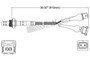 Walker Products Oxygen Sensor 250-24820 for 1990-1994 Ferrari 3.4L (348 GTB, 348 TB, Mondial t)