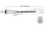 Walker Products Oxygen Sensor 250-24951 for 2005-2021 Nissan/Suzuki 4.0L 2.5L (Frontier, NP300 Frontier, NV1500, NV2500)