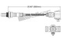 Walker Products Oxygen Sensor 250-24837 for 2006-2016 Lexus/Toyota 3.5L 3.3L (RX350, RX400h, RX450h, Highlander)