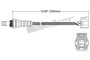 Walker Products Oxygen Sensor 250-24680 for 2005-2026 Chrysler/Dodge/Fiat 3.6L 2.4L (200, 300, Pacifica, Town & Country)