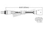 Walker Products Oxygen Sensor 250-24954 for 2006-2018 Audi/Volkswagen 3.2L 6.3L (A3 Quattro, A8 Quattro, RS4, RS7)