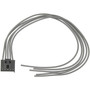 Blue Streak Blower Motor Resistor Connector S1619HT for 1999-2020 Buick/Cadillac/Chevrolet (Allure, Century, LaCrosse, Rainier)