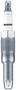 Autolite High Thread Spark Plug HT15 - front view