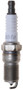 Autolite Single Platinum Spark Plug AP104 - front view