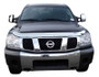 AVS High Profile Hood Shield for Nissan Armada - Chrome