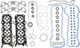 Enginetech F5.0HS-AAWB MLS Head Gasket Set with Bolts OEM-Spec for 2011-2014 Ford 5.0L 302ci V8 - MLS Gaskets & New Head Bolts