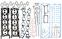 Enginetech F415HS-BWB MLS Head Gasket Set with Bolts OEM-Spec for 2004-2019 Ford 6.8L 415ci V10 - MLS Gaskets & New Head Bolts