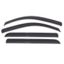 AVS Ventvisor Outside Mount Window Deflectors 4pc for Chevy Silverado 1500 Ext. Cab - Smoke