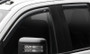 AVS Ventvisor In-Channel Window Deflectors 4pc for 2019 Chevrolet Silverado 1500 Crew Cab Pickup - Smoke