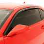 AVS Ventvisor Outside Mount Window Deflectors 2pc for Honda Civic Coupe - Smoke