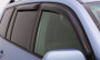 AVS Ventvisor Outside Mount Window Deflectors 4pc for Nissan Kicks - Smoke