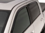 AVS Ventvisor Front and Rear Window Deflectors 4pc for Chevy Silverado 1500 Ext Cab - Smoke