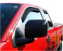 AVS Ventvisor In-Channel Ventvisor Front & Rear Window Deflectors 4pc - Smoke for 22-23 Toyota Tundra CC/CrewMax