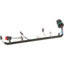 Standard Ignition Diesel Fuel Injection Harness IFH8 - angled view