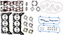 Enginetech F256HS-CWB MLS Head Gasket Set with Bolts OEM-Spec for 2001-2004 Ford 4.2L 256ci V6 - MLS Gaskets & New Head Bolts