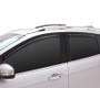 AVS Ventvisor Front and Rear Window Deflectors 4pc for Chevy Malibu - Smoke